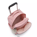Women Rolling Backpacks Kipling Bridal Rose Gaze Large Rolling Backpack FHZD496 - Image 3