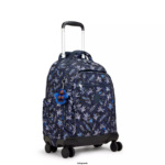 Women Rolling Backpacks Kipling Surf Sea Print New Zea 15" Printed Laptop Rolling Backpack FHZD489 - Image 2