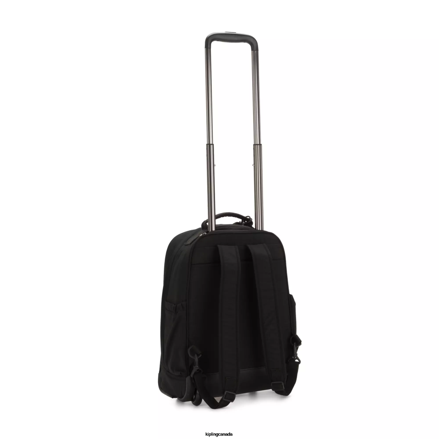 Women Rolling Backpacks Kipling True Black Gaze Large Rolling Backpack FHZD495 - Image 4