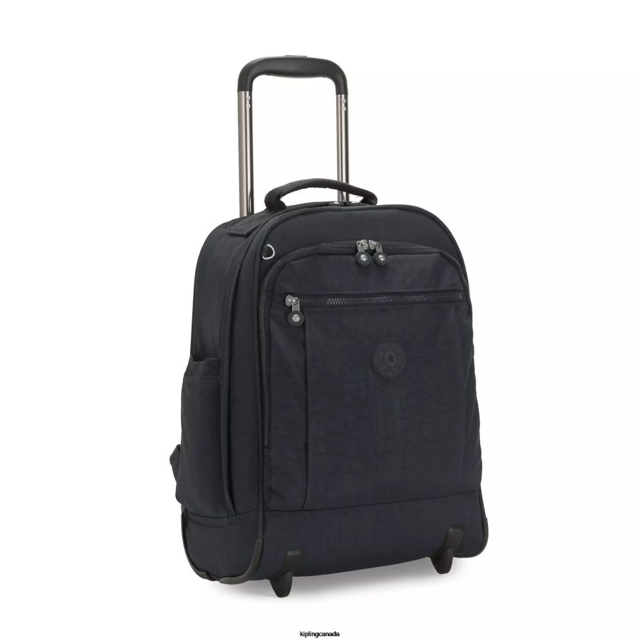 Women Rolling Backpacks Kipling True Blue Tonal Gaze Large Rolling Backpack FHZD493 - Image 2