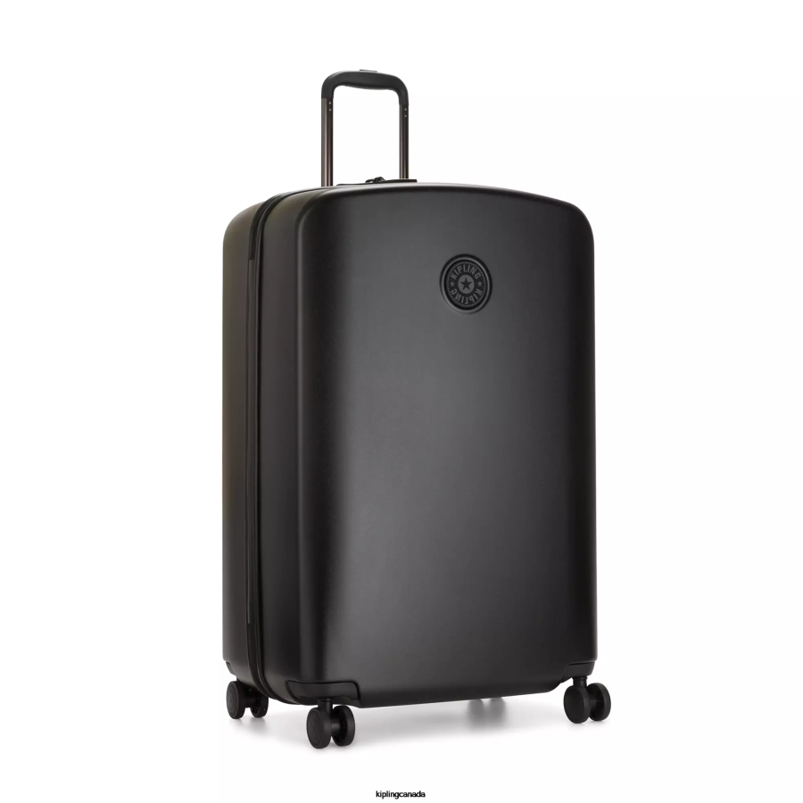 Women Rolling Luggage Kipling Black Noir Curiosity Large 4 Wheeled Rolling Luggage FHZD524 - Image 2