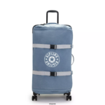 Women Rolling Luggage Kipling Brush Blue C Spontaneous Large Rolling Luggage FHZD521