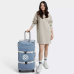 Women Rolling Luggage Kipling Brush Blue C Spontaneous Large Rolling Luggage FHZD521 - Image 4