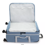 Women Rolling Luggage Kipling Brush Blue C Spontaneous Large Rolling Luggage FHZD521 - Image 5