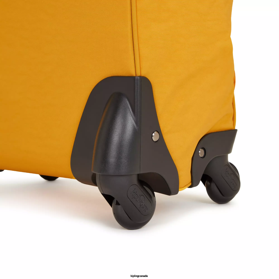 Women Rolling Luggage Kipling Rapid Yellow Darcey Small Carry-On Rolling Luggage FHZD508 - Image 5