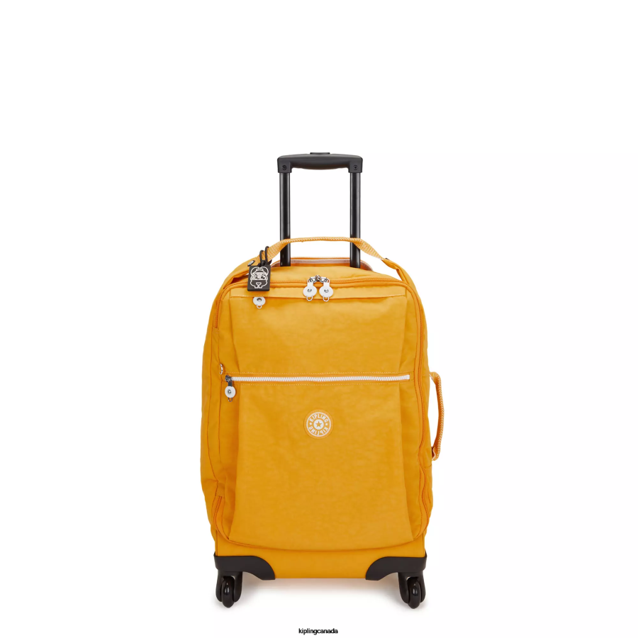 women_rolling_luggage_kipling_rapid_yellow_darcey_small_carry_on_rolling_luggage_fhzd508.png Women Rolling Luggage Kipling Rapid Yellow Darcey Small Carry-On Rolling Luggage FHZD508 - Image 1