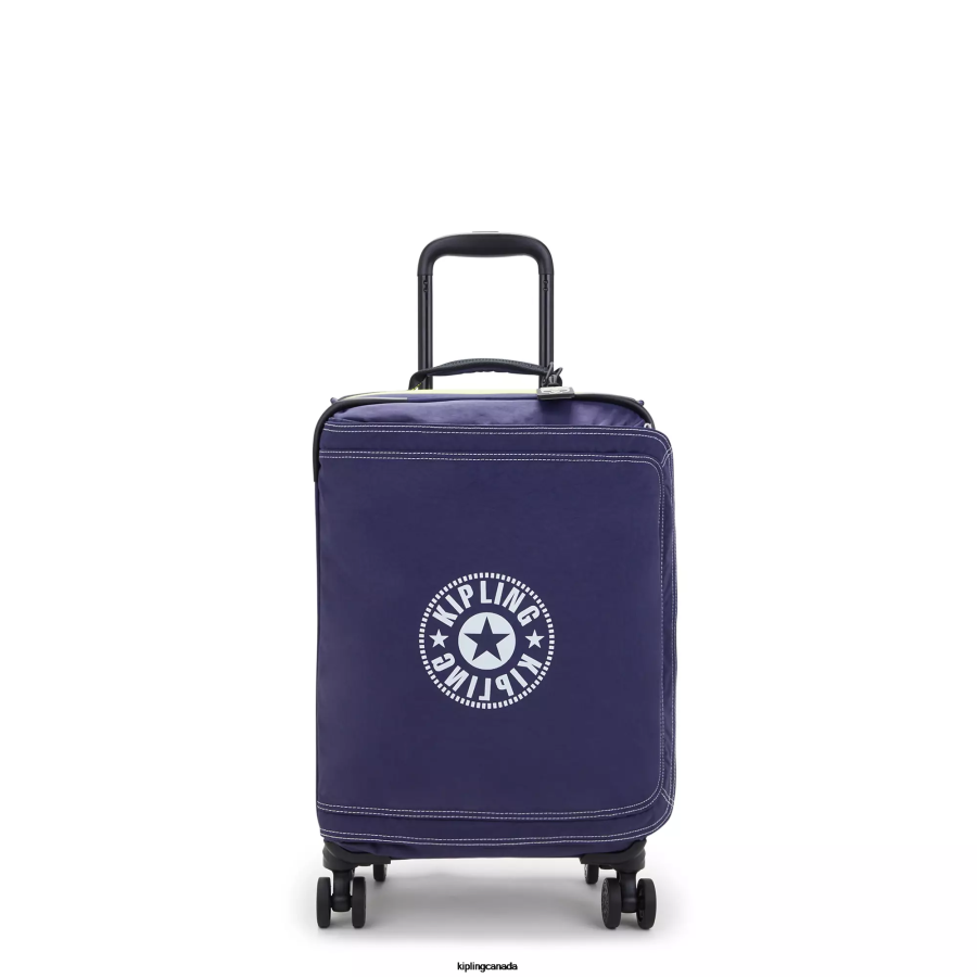 Women Rolling Luggage Kipling Ultimate Navy Spontaneous Small Rolling Luggage FHZD506 - Image 1