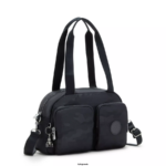 Women Shoulder Bags Kipling Black Camo Embossed Cool Defea Shoulder Bag FHZD200 - Image 2