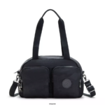 Women Shoulder Bags Kipling Black Camo Embossed Cool Defea Shoulder Bag FHZD200