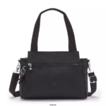 Women Shoulder Bags Kipling Black Noir Elysia Shoulder Bag FHZD154