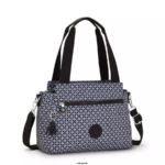 Women Shoulder Bags Kipling Blackish Tile Elysia Printed Shoulder Bag FHZD239 - Image 2