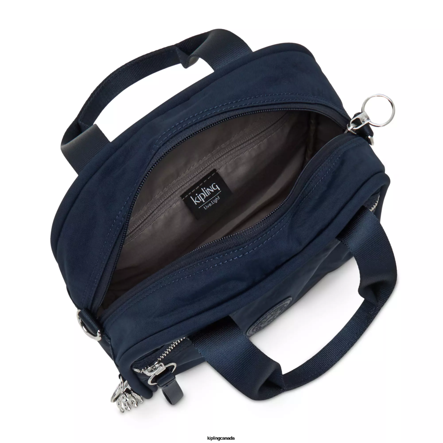 Women Shoulder Bags Kipling Blue Bleu 2 Hadya Shoulder Bag FHZD249 - Image 3