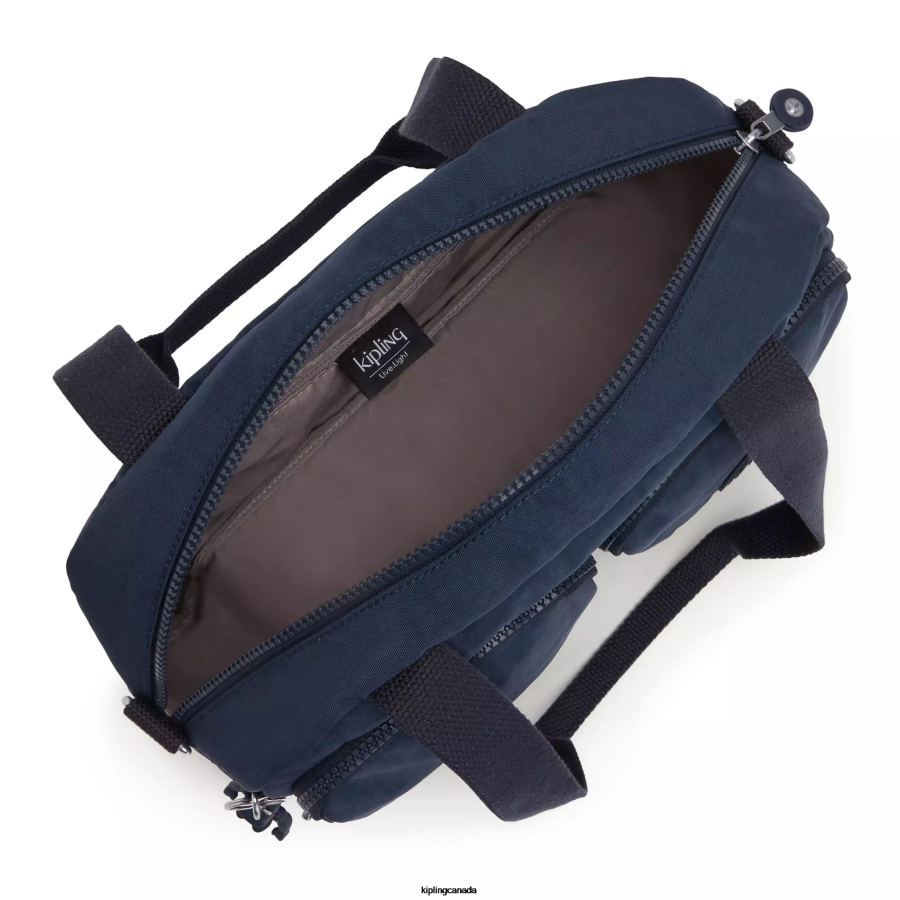 Women Shoulder Bags Kipling Blue Bleu Cool Defea Shoulder Bag FHZD225 - Image 3