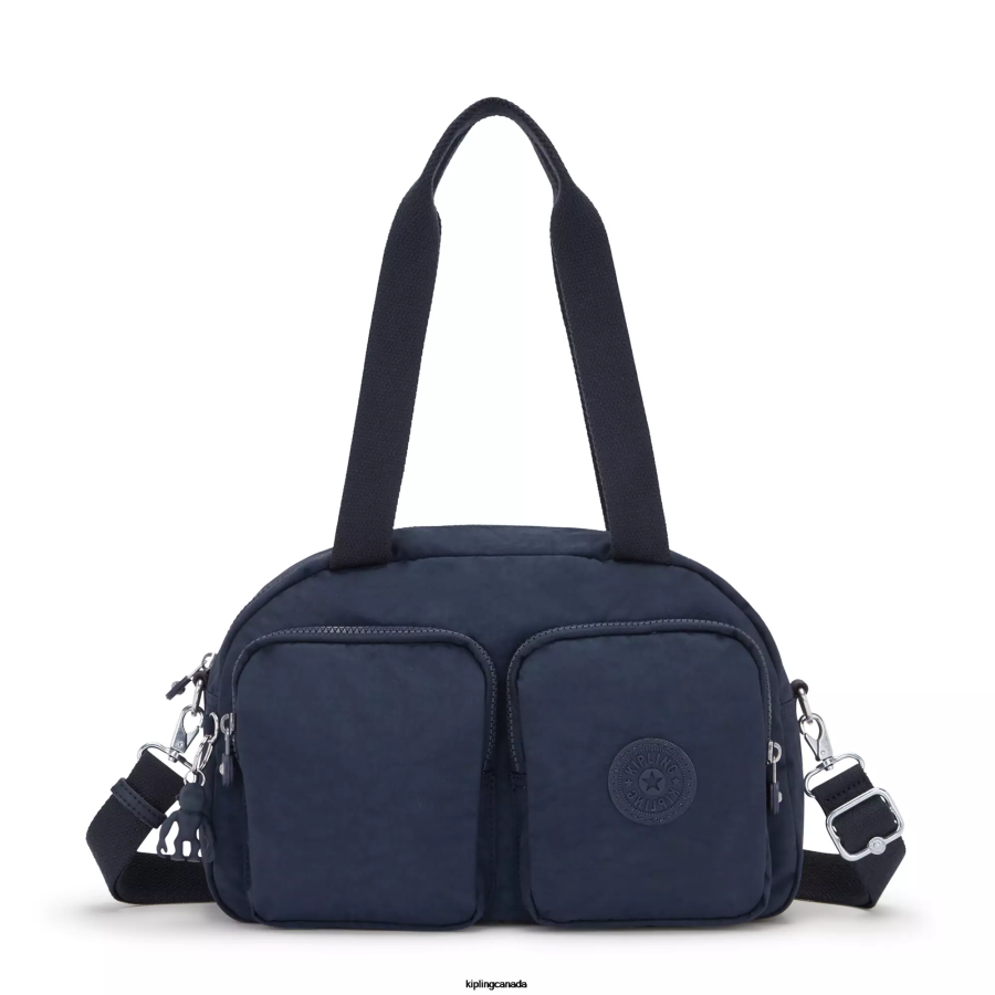 Women Shoulder Bags Kipling Blue Bleu Cool Defea Shoulder Bag FHZD225 - Image 1