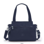 Women Shoulder Bags Kipling Blue Bleu Elysia Shoulder Bag FHZD155