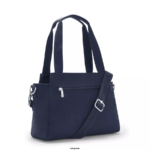 Women Shoulder Bags Kipling Blue Bleu Elysia Shoulder Bag FHZD155 - Image 4