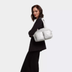 Women Shoulder Bags Kipling Bright Metallic Cool Defea Metallic Shoulder Bag FHZD206 - Image 4
