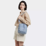 Women Shoulder Bags Kipling Fading Sky Kyla Shoulder Bag FHZD177 - Image 4