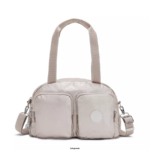 Women Shoulder Bags Kipling Metallic Glow Cool Defea Metallic Shoulder Bag FHZD207