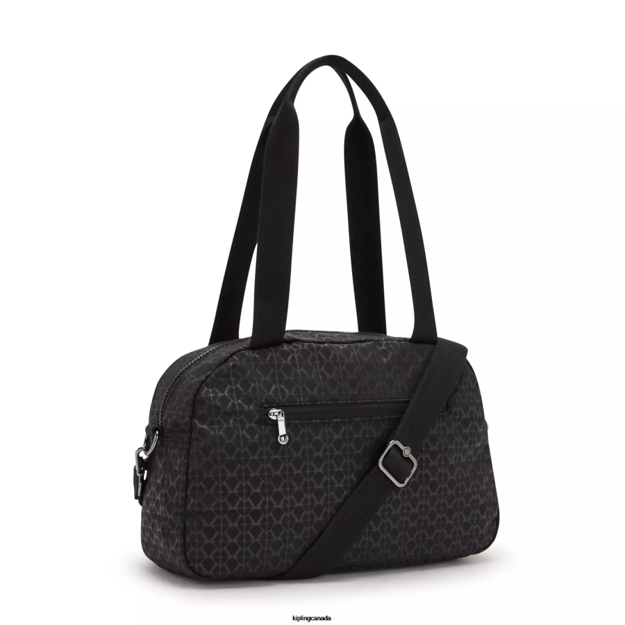 Women Shoulder Bags Kipling Signature Embossed Cool Defea Printed Shoulder Bag FHZD234 - Image 5