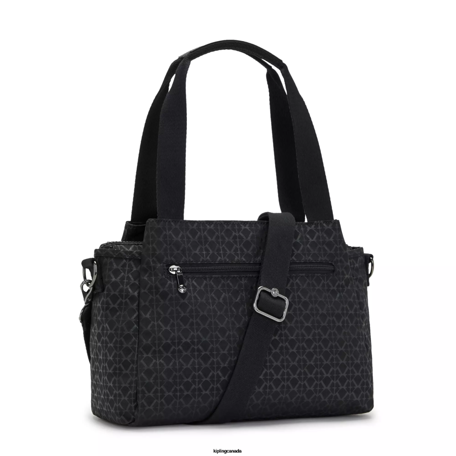 Women Shoulder Bags Kipling Signature Embossed Elysia Printed Shoulder Bag FHZD192 - Image 5