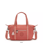 Women Shoulder Bags Kipling Vintage Pink Art Mini Shoulder Bag FHZD41