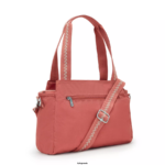 Women Shoulder Bags Kipling Vintage Pink Elysia Shoulder Bag FHZD157 - Image 4