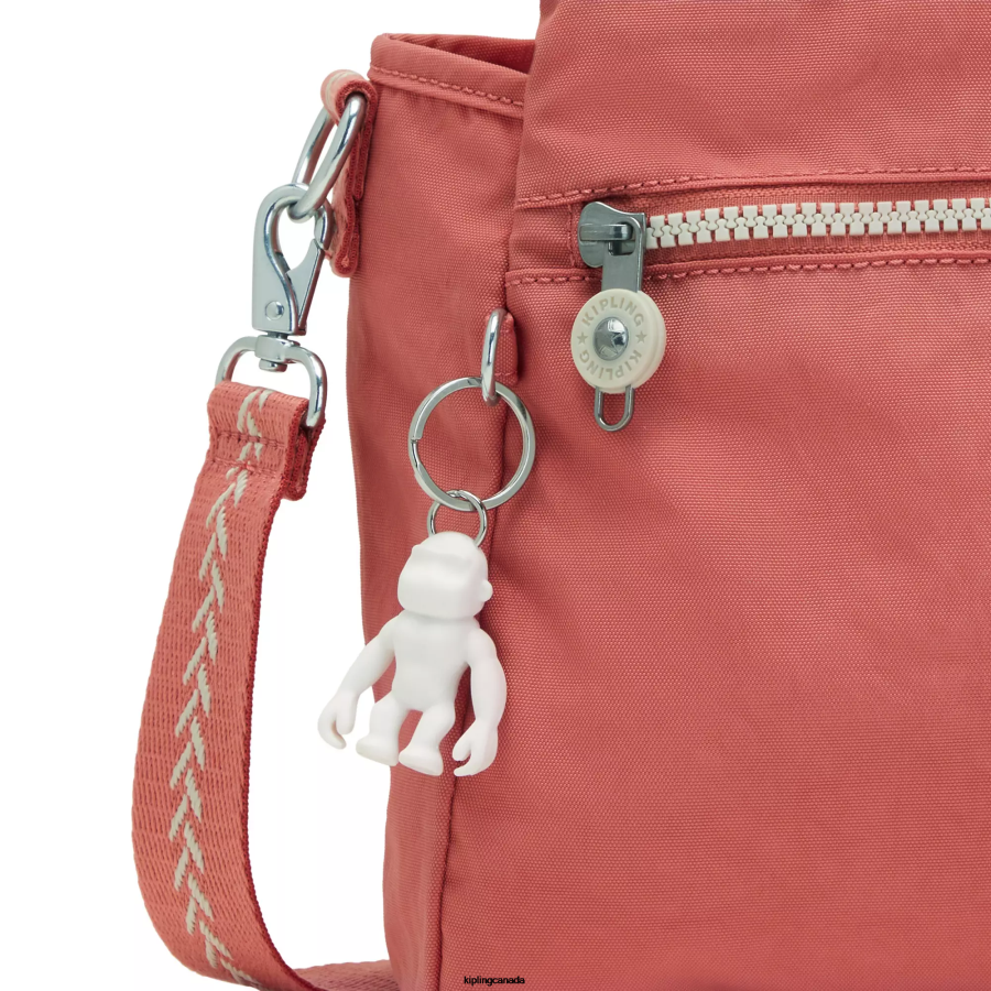 Women Shoulder Bags Kipling Vintage Pink Elysia Shoulder Bag FHZD157 - Image 5