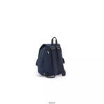 Women Small Backpacks Kipling Blue Bleu City Pack Small Backpack FHZD408 - Image 4