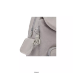 Women Small Backpacks Kipling Grey Gris City Pack Small Backpack FHZD406 - Image 5