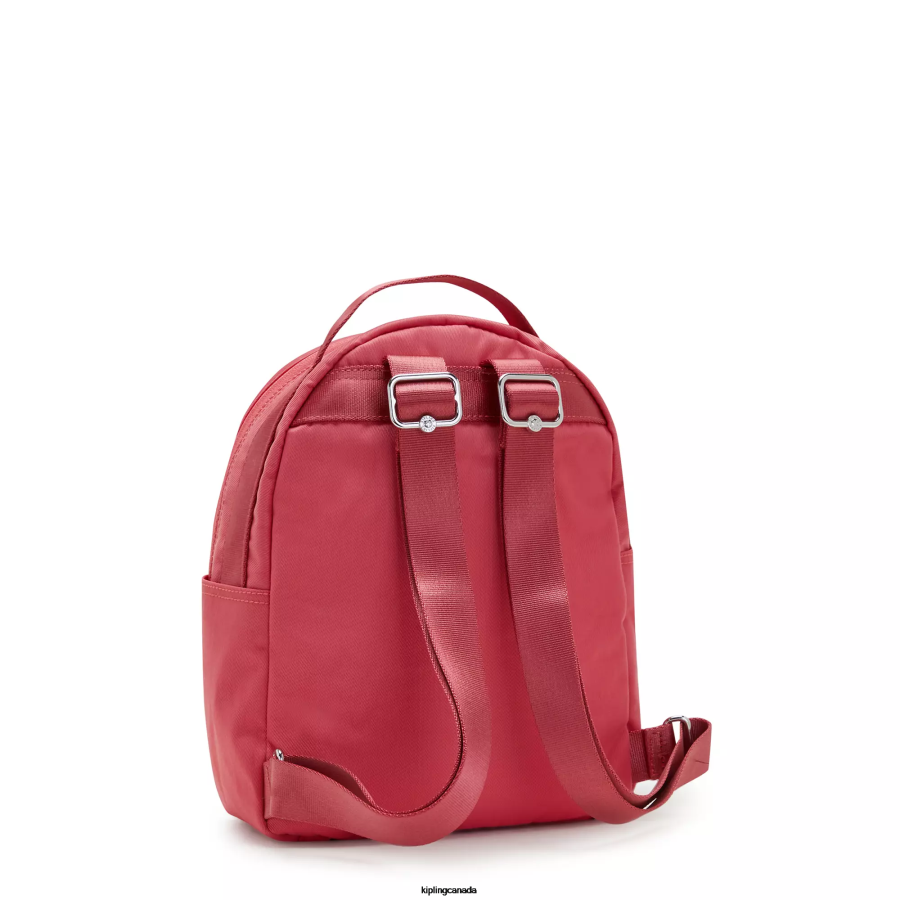 Women Small Backpacks Kipling Natural Coral Kae Backpack FHZD375 - Image 4