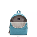 Women Small Backpacks Kipling Ocean Teal Paola Small Backpack FHZD383 - Image 3