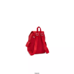 Women Small Backpacks Kipling Red Rouge City Pack Small Backpack FHZD409 - Image 4