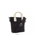 Women Tote Bags Kipling Black Angel Small Tote Bag FHZD61 - Image 4