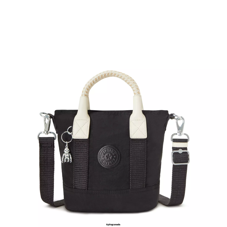 women_tote_bags_kipling_black_angel_small_tote_bag_fhzd61.png Women Tote Bags Kipling Black Angel Small Tote Bag FHZD61 - Image 1