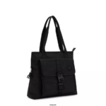 Women Tote Bags Kipling Black Enzo Tote Bag FHZD265 - Image 2