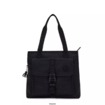 Women Tote Bags Kipling Black Enzo Tote Bag FHZD265