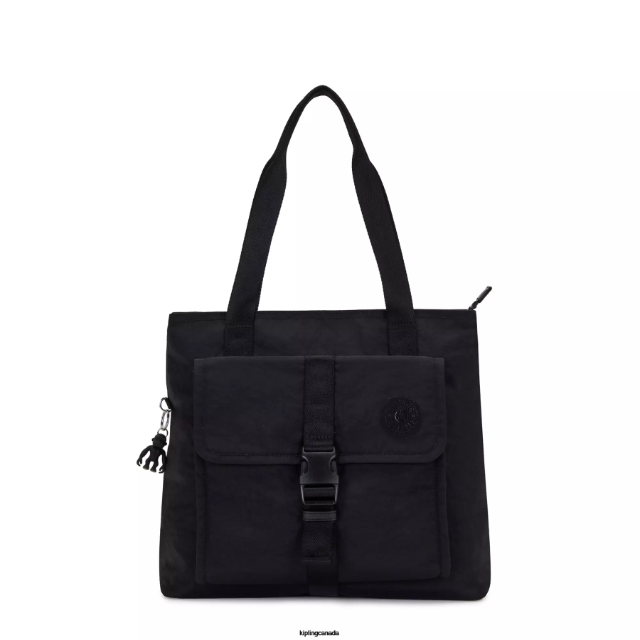 women_tote_bags_kipling_black_enzo_tote_bag_fhzd265.png Women Tote Bags Kipling Black Enzo Tote Bag FHZD265 - Image 1