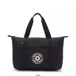 Women Tote Bags Kipling Black Lite Art Medium Lite Tote Bag FHZD268