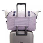 Women Tote Bags Kipling Gentle Lilac Block Wellness Art M Tote Bag FHZD263 - Image 5