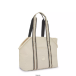Women Tote Bags Kipling Light Sand Art M Pet Tote Bag FHZD243 - Image 2