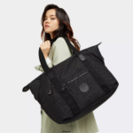 Women Tote Bags Kipling Signature Embossed Art Medium Printed Tote Bag FHZD266 - Image 5