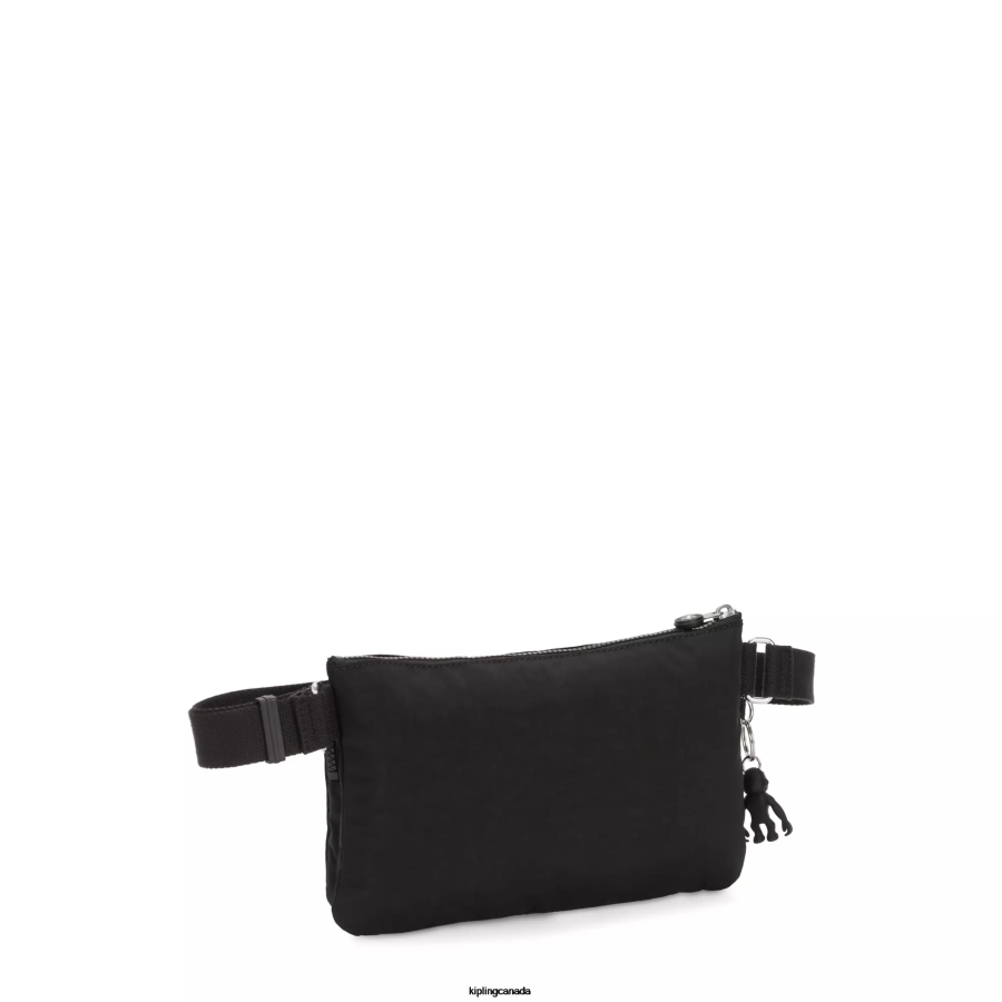 Women Waist Pack Kipling Black Noir Presto Up Waist Pack FHZD326 - Image 4