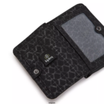 Women Wallets & Wristlets Kipling Black Money Love Printed Small Wallet FHZD555 - Image 5