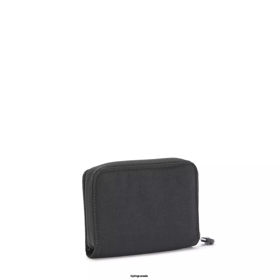 Women Wallets & Wristlets Kipling Black Noir Money Love Small Wallet FHZD299 - Image 4