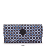 Women Wallets & Wristlets Kipling Blackish Tile Money Land Printed Snap Wallet FHZD312