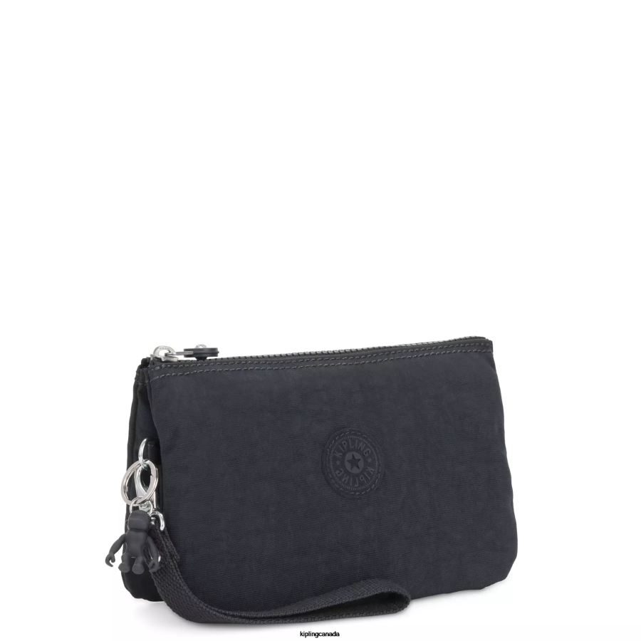 Women Wallets & Wristlets Kipling Blue Bleu Creativity Extra Large Wristlet FHZD542 - Image 2
