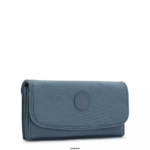 Women Wallets & Wristlets Kipling Brush Blue Money Land Snap Wallet FHZD286 - Image 2