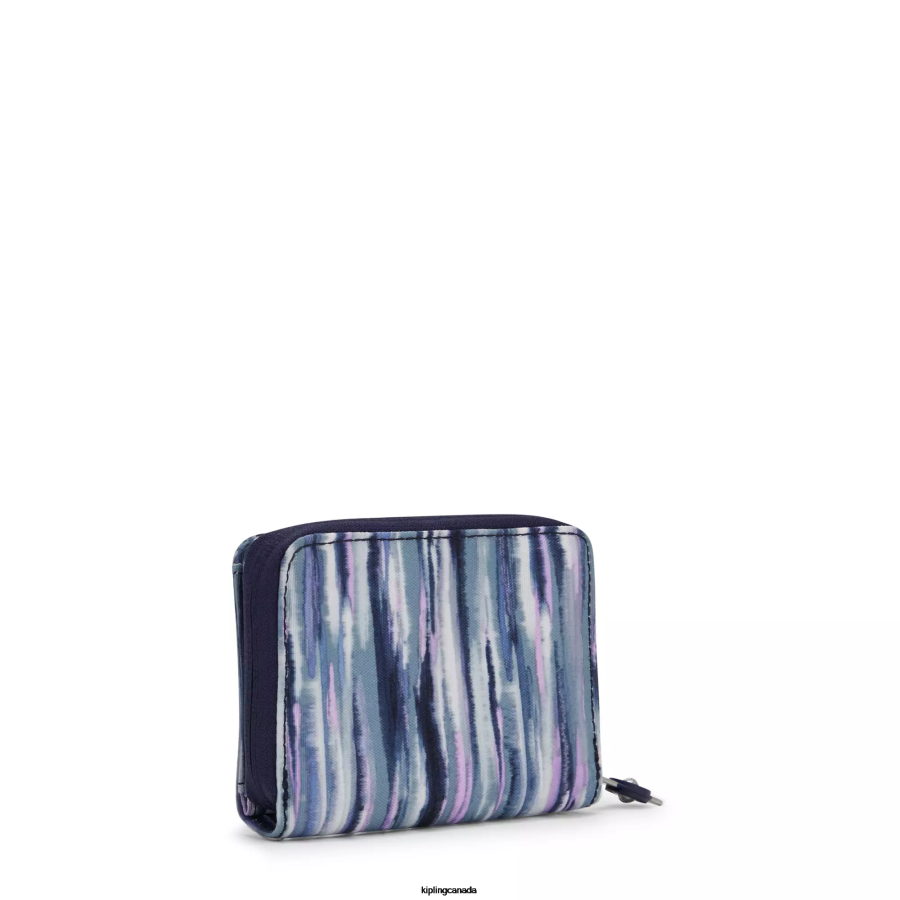 Women Wallets & Wristlets Kipling Brush Stripes Money Love Small Printed Wallet FHZD292 - Image 4