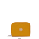 Women Wallets & Wristlets Kipling Rapid Yellow Money Love Small Wallet FHZD298